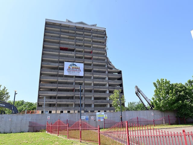 The 33 tower blocks under the control of the Northern Ireland Housing Executive are set to be removed as part of the body's action plan.