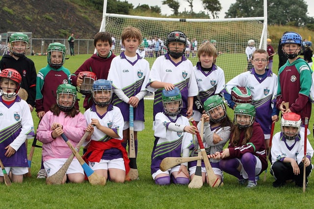 Children pictured during the Cul Camp held at Eoghan Rua back in 2010