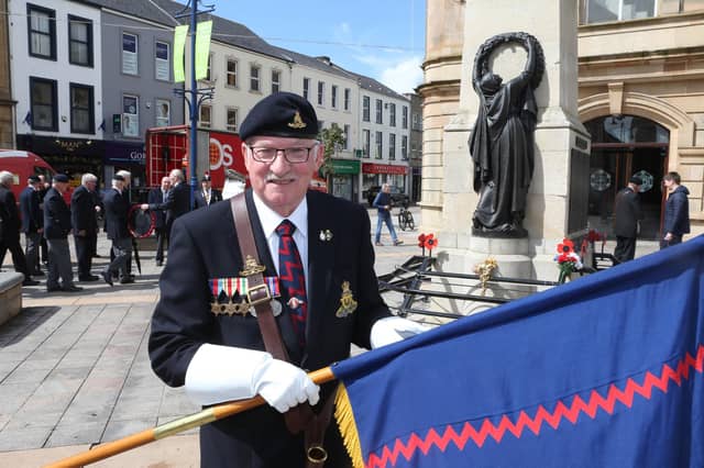 Commemorating D-Day in Coleraine.