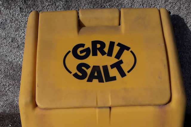 Grit box.