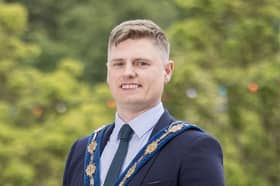Lisburn & Castlereagh City Council Deputy Mayor Councillor Ryan Carlin has raised concerns over the budget for the council's VE Day and VJ Day commemorations. Pic credit: LCCC