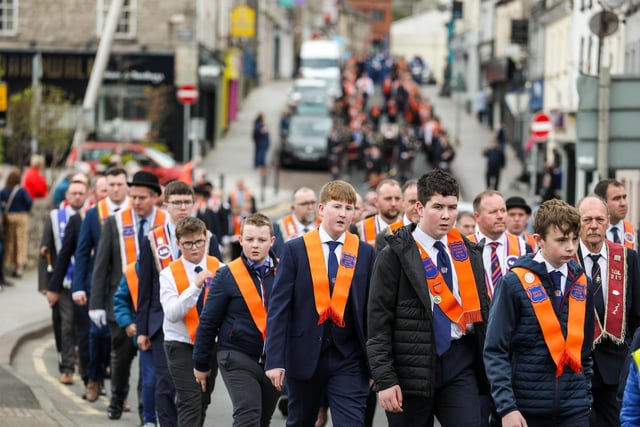 On Sunday, April 28, the Junior Grand Orange Lodge of Ireland began to mark the organisation’s 50th anniversary year with a church service and parade in Armagh.