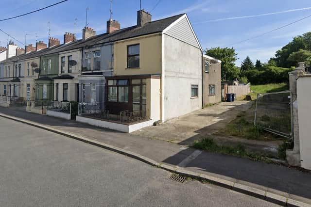If planning permission is granted, the apartments will be built on a site accessed from Wellington Street. Credit: Google