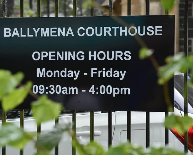 Ballymena courthouse. Picture: Pacemaker