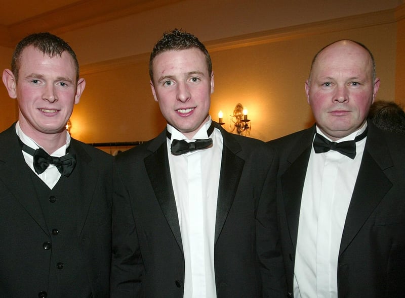 In attendance at the Rock GAC gala night in 2007.