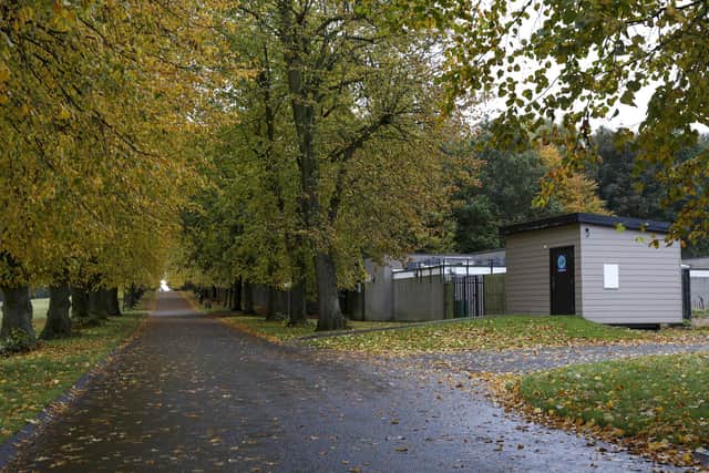 The Changing Places facility at the Robert Street entrance to Lurgan Park.