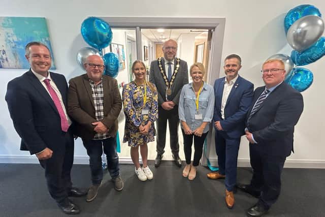Special guests were welcomed to the official opening of Links Counselling Service in Lisburn. Pic credit: Links Counselling Service