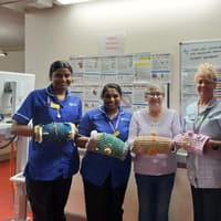 Dunmurry crochet club celebrates 10th anniversary with hospital donation