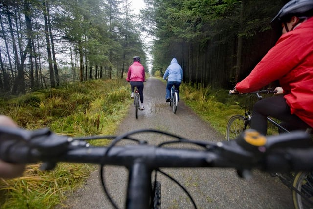 Strule Valley Cycle Route is a 37-mile cycle route which meanders through two of West Tyrone’s most scenic valleys. It passes Gortin Lakes and includes an optional off-road section through Gortin Forest on the western gateway to the Sperrin Mountains.