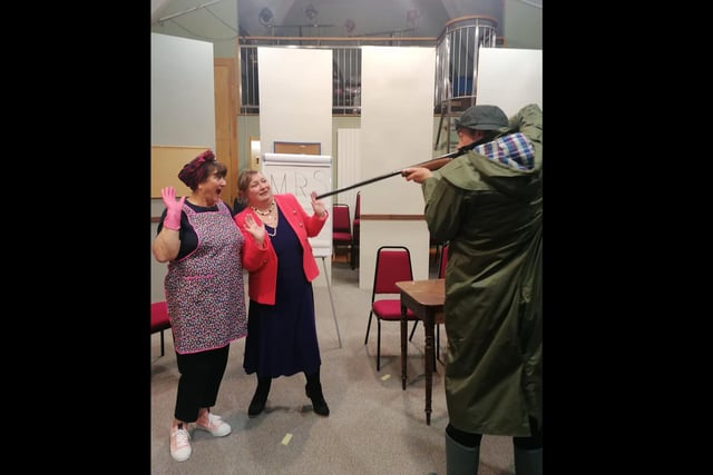 Maisie the cleaner and publican Isabella are surprised by Oliver Truscott-Pratt - or is it Olivia...?