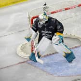 Belfast Giants’ Jackson Whistle during an EIHL game against the Glasgow Clan at the SSE Arena, Belfast.     Photo by William Cherry/Presseye