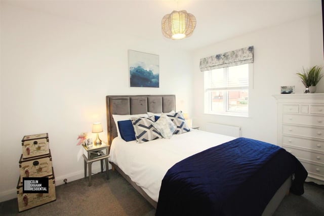 Another of the well-proportioned bedrooms.