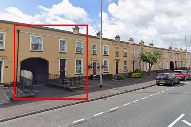 This property at 23 Brooke Terrace, Banbridge, is going to be turned into a five-bedroom house in multiple occupancy (HMO). Credit: Google