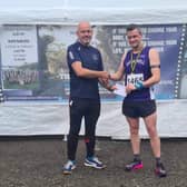 Peter Tees - second at the Eglinton RR 5k. Credit David McGaffin