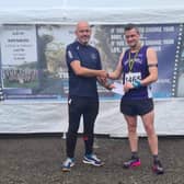 Peter Tees - second at the Eglinton RR 5k. Credit David McGaffin