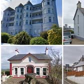 These properties all have scenic views of Northern Ireland's coastline.  Google maps