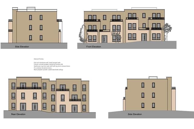 The proposed block of 12 apartments, seen from different angles. Image: ABC planning portal