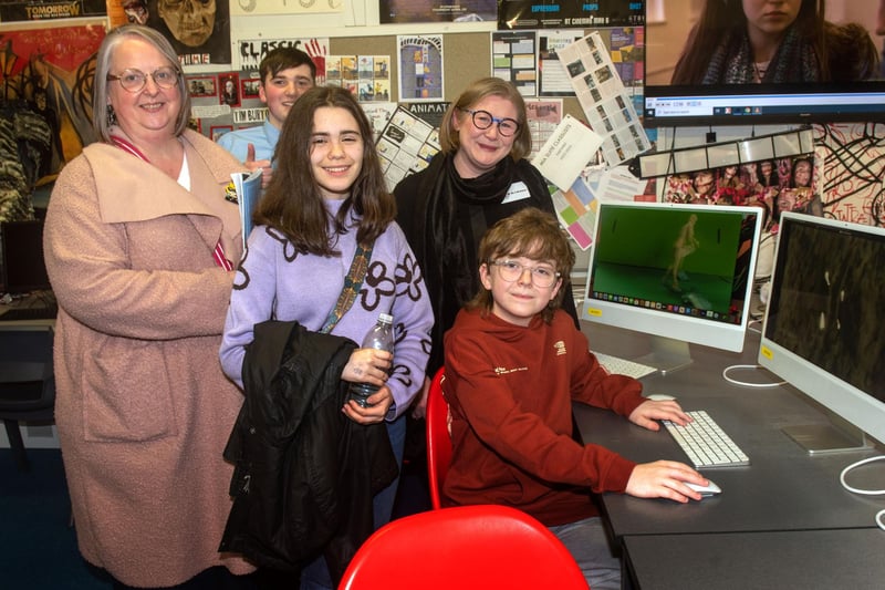 Visitors were encouraged to explore the departments at Portadown College.