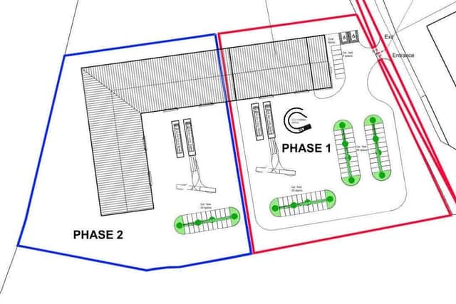 Copper Industries already have plans for a second phase of development on their planned new Deerpark Road site. Image: Mid Ulster planning portal
