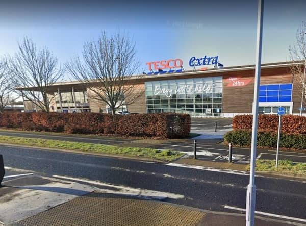 Tesco store in Craigavon, Co Armagh Photo courtesy of Google.