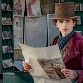 Timothée Chalamet in Wonka - a film best experienced at Cineworld 4DX