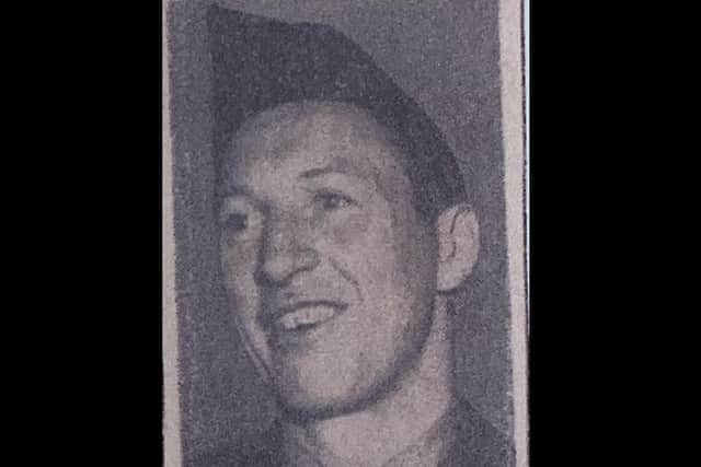 John Joseph Stanton was one of the original US Rangers stationed in Carrickfergus during WWII.  Photo: Stanton family