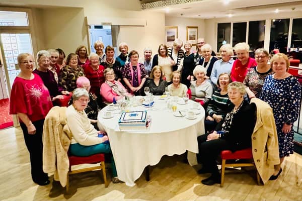 The ladies of Drumbeg WI celebrate the group's 65th anniversary. Pic credit: Drumbeg WI