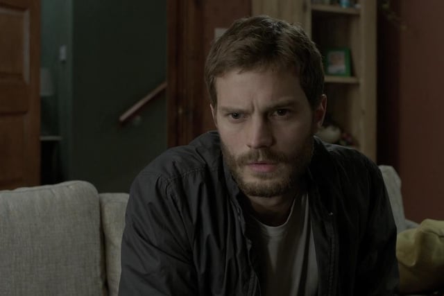 Jamie starred as Paul Spector, an unexpected cold serial killer, who is attacking young professional women in the city of Belfast. Covered up by his seemingly kind hearted father image, across the three series. 
When a senior investigating officer is brought on the case to find the sexually motivated serial killers, we are taken on the search, following the lives of two hunters. In the dark, sexy series we see Jamie use his undeniable charm to gain his way into his victims lives, whilst also keeping up his innocent family man cover.