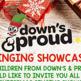 The children from Down's and Proud invite you to their Christmas Singing Showcase in Lurgan, Co Armagh on December 10.