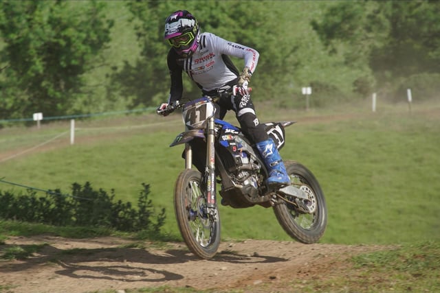 Seaforde’s Nathan Green making it look easy at the Temple Motorcycle Clubs’ motocross track on June 11th.