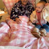 Elizabeth Jess recently celebrated her 104th birthday. She is pictured with her great great granddaughter Isla who is 17 months old