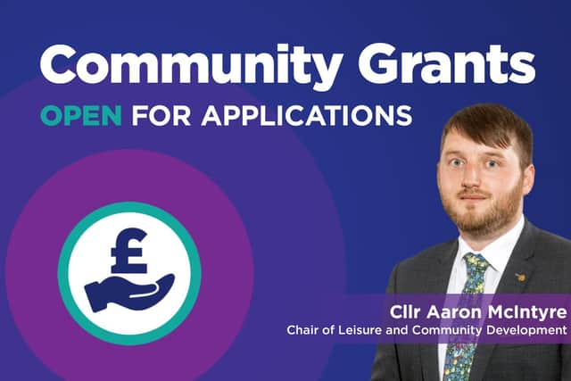 Local groups can apply now for a community grant from Lisburn and Castlereagh City Council