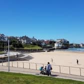 Council was advised by DAERA Marine & Fishery Division of a report of slurry being washed onto East Strand, Portrush from a culvert on Wednesday night. Credit Causeway Coast and Glens area. Credit Causeway Coast and Glens area