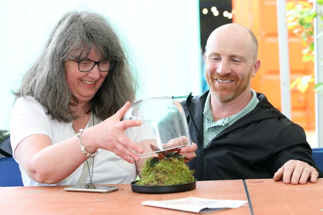 Conrad McCormick shares a few tips on creating terraniums with Debbie Seath.