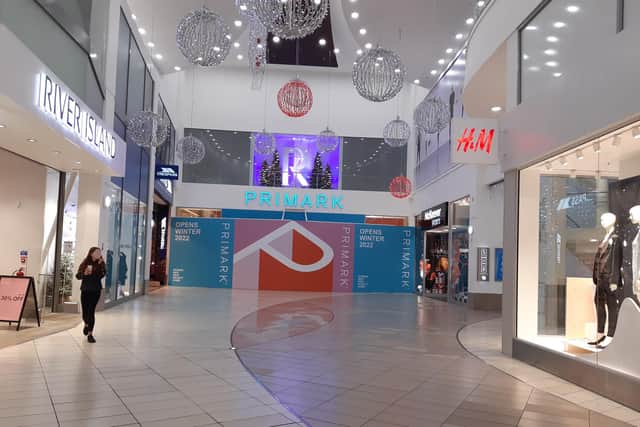 Primark is due to open at Rushmere Shopping Centre in Craigavon in December.