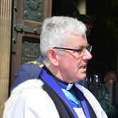 Dean Stephen Forde, at Belfast Cathedral. Picture by: Arthur Allison/Pacemaker Press