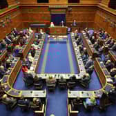 Stormont failed to achieve cross community support for a new EU law in March - a law the UK government supported.