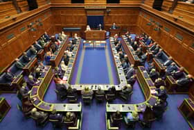 Stormont failed to achieve cross community support for a new EU law in March - a law the UK government supported.