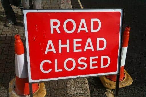 A number of roads will be closed to traffic in Ballyclare.