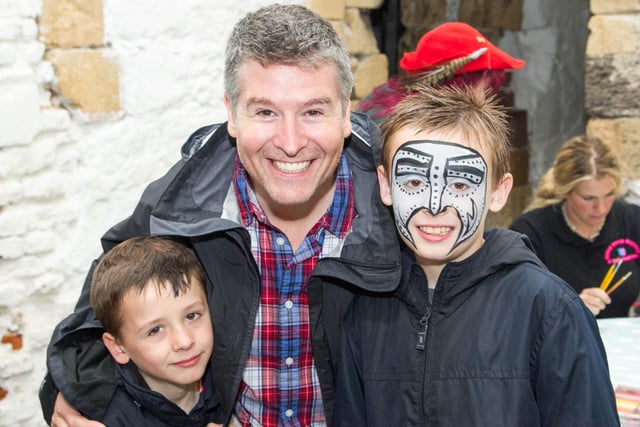 Conor, Joe and Eoin Walden were visiting from New York in 2014. INCT 32-402-RM