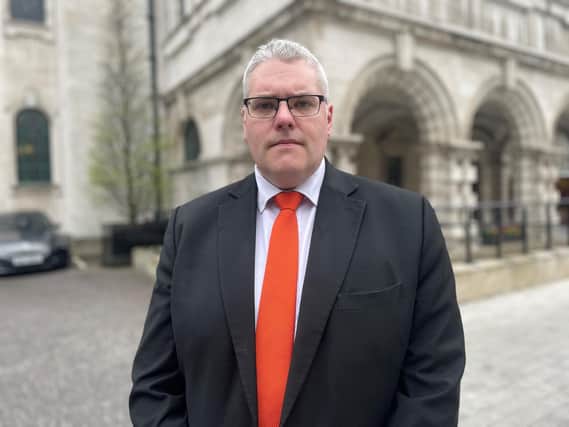Writing in the News Letter, DUP interim leader Gavin Robinson says he is "a proud and confident Unionist" - and the DUP is "the party with the strength to get things done". Photo: Jonathan McCambridge/PA Wire