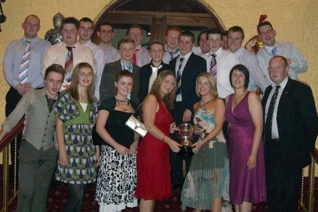 Members getting suited and booted for the County Londonderry Dinner Dance in October 2007
