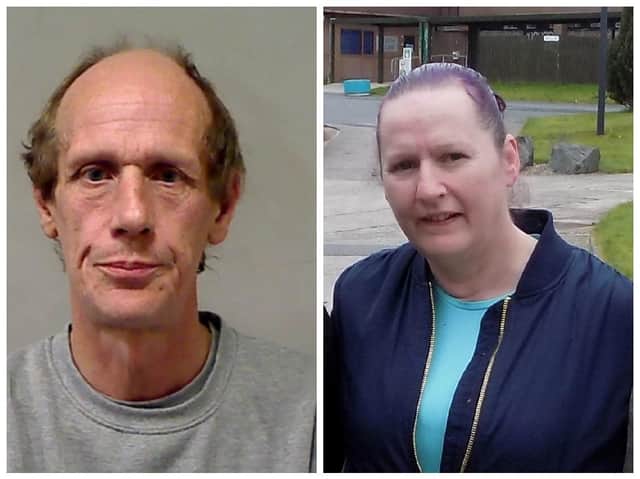 Prisoners Stephen McParland and Alison McDonagh.
