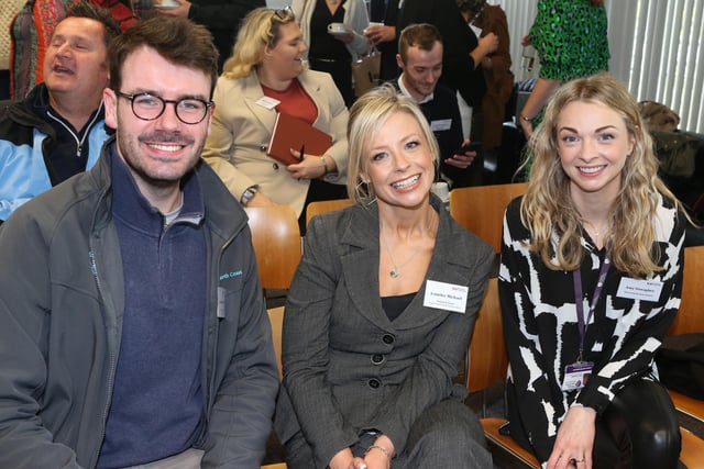 8Attendees at Council’s recent Tourism event for business included, Conchúr Dowds National Trust, Jennifer Michael National Trust and Amy Donaghey Arts Marketing and Engagement Officer Flowerfield and Roe Valley Arts Centres.