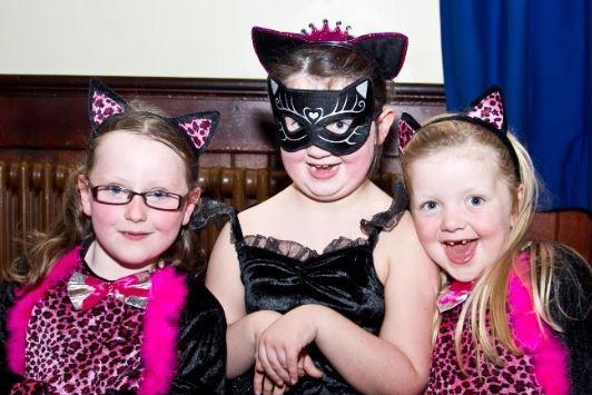 Aimee-Paul Brady, Katie Cunningham and Shannon Taggart celebrated Halloween at Glengormley Integrated Primary in 2011.