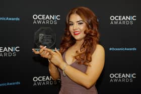 Ellen Donnelly of Hair at No6 pictured at the NI Hair and Beauty Awards. CREDIT NI HAIR AND BEAUTY AWARDS