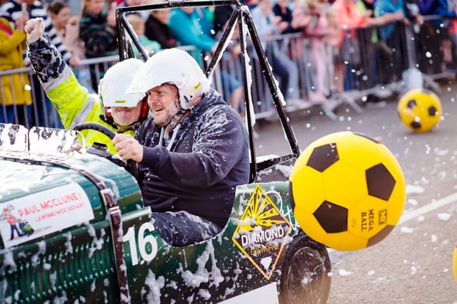 Ian and Darren McCluney, the 'May Fair Flyers'  were awarded Most Entertaining.