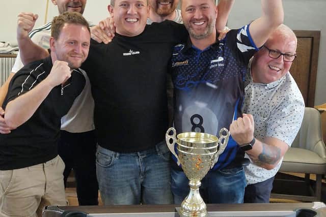 Railway Blues Pool Team Knockout Cup Champions 2024/25
