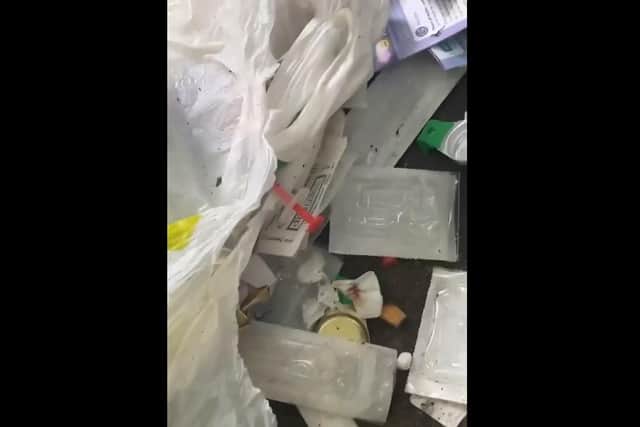 Shocking video shows 'heroin' den littered with needles and drugs paraphernalia in Craigavon, Co Armagh.