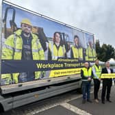 Sean McKernan, HSENI, Cathal Magee, McAleer & Rushe, Louis Burns, HSE NI, Councillor Dominic Molloy, Chair of Mid Ulster Council, & Lawrence Knox HSE NI. Credit: Contributed